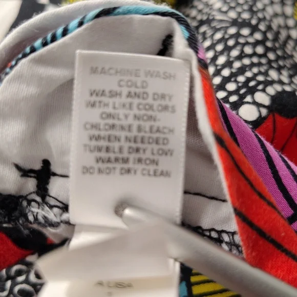 MARIMEKKO PRINTED "POP" ABSTRACT FLORAL X BANANA REPUBLIC SHORTS WOMEN'S SIZE 2. - Picture 7 of 8